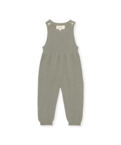 Konges Sløjd - Jumpsuit "Valkan", dried sage, Merinowolle (12M)