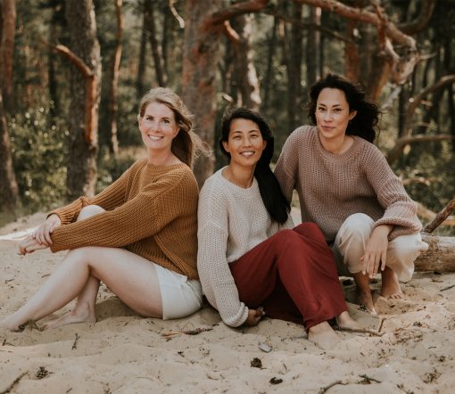 YUKI - Chunky Knit Women, MOON, Bio Baumwolle – Bild 5