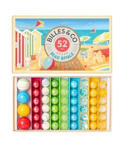 Billes & Co. - Beau Rivage Box, 52 Glasmurmeln