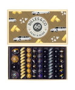 Billes & Co. - Beau Magot, Luxus Box, 60 Glasmurmeln