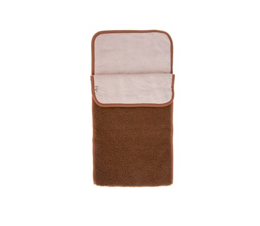 Alwero - Schlafsack Cotto, braun, Biowolle