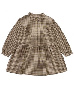 Wheat - Kleid "Wilma", checked, Biobaumwolle