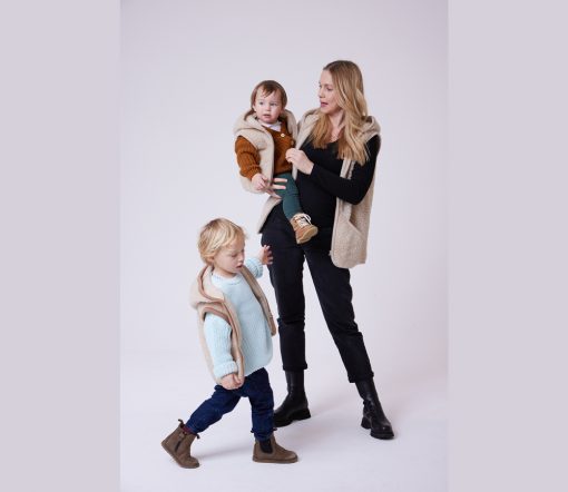 Alwero - Bodywarmer Robby, Biowolle, Beige – Bild 5