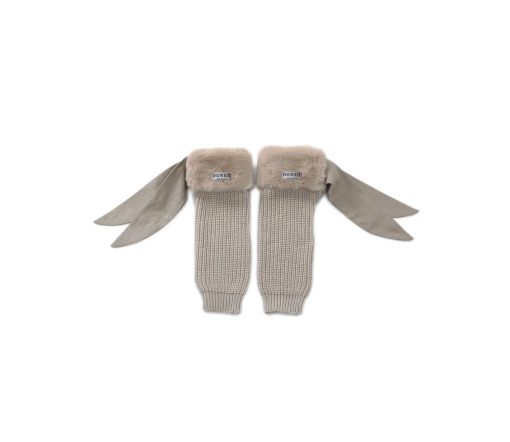 Donsje Amsterdam - Legwarmers "Gina", light teddy