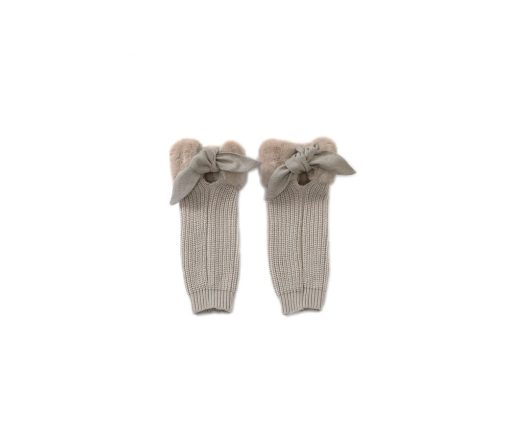 Donsje Amsterdam - Legwarmers "Gina", light teddy – Bild 3