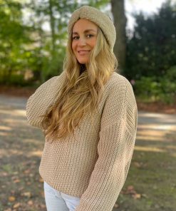 YUKI - Chunky Knit Women, MOON, Bio Baumwolle