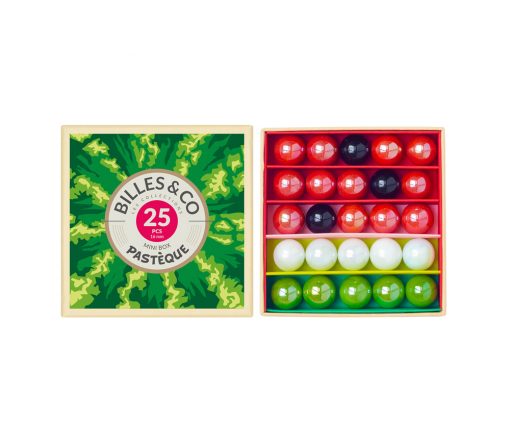 Billes & Co. - Wassermelone, Box 25 Glasmurmeln