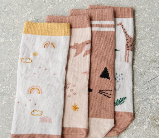 Liewood -  Sock "Safari", Rose Mix – Bild 3