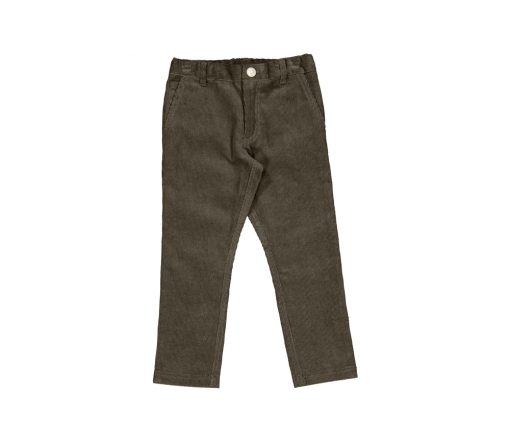 Wheat - Kordhose "Hugo", dry pine, Biobaumwolle