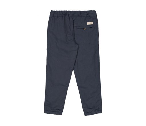 Wheat - Flanelhose "Rufus", gefüttert, sea storm, Biobaumwolle – Bild 2