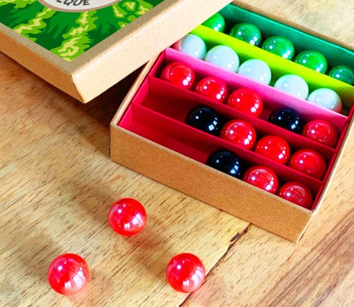 Billes & Co. - Wassermelone, Box 25 Glasmurmeln – Bild 2