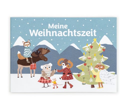 Nellie&Finn - MEINE WEIHNACHTSZEIT, 24 kreative Ideen & Bastelvorlagen