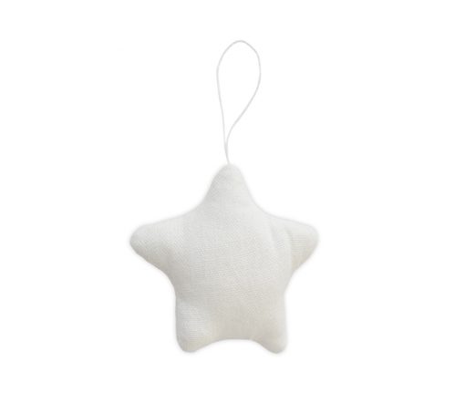 Delight Department - Christbaumschmuck, Stern, Baumwolle, ecru