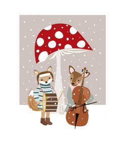 Nellie&Finn - Postkarte "PILZ"