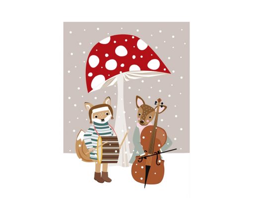Nellie&Finn - Postkarte "PILZ"