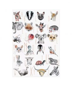 NUUKK - Poster "ABC", A3