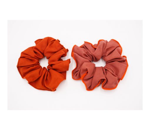 Grech & Co. - Scrunchies 2er Set, "Mallow+Tierra" – Bild 2