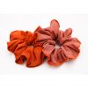 Grech & Co. - Scrunchies 2er Set, "Mallow+Tierra"