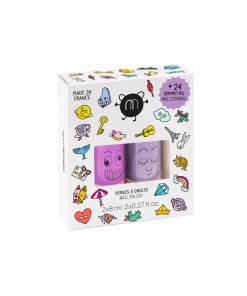 Nailmatic -  Nagellack-Set "WOW", 2x Nagellack & Sticker