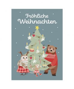 Nellie&Finn - Postkarte "WEIHNACHTSBAUM"