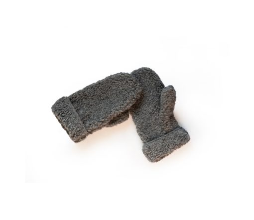 Alwero - Handschuhe, Freeze Kids, Graphite, Biowolle