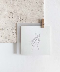 Unique Love - Klappkarte "Mama & Baby"