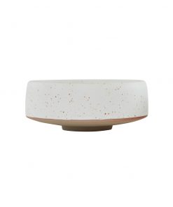 OYOY - Schüssel HAGI, groß, Ø20 x H8,5 cm, weiß/braun