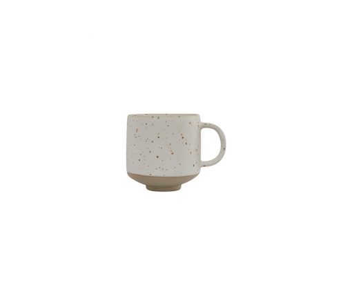 OYOY - Tasse HAGI, weiß/braun