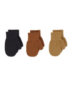 Konges Sløjd - Fäustlinge "Filla Autumnal" 3er Pack