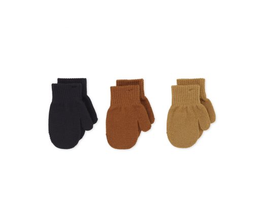 Konges Sløjd - Fäustlinge "Filla Autumnal" 3er Pack