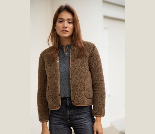 Alwero - Jacket Women KALLY, Biowolle, Lilly, Limited Edition – Bild 3
