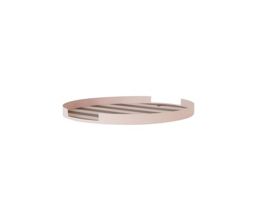 OYOY - Oka Tablett Ø 32,4 x H 2,3 cm, rose