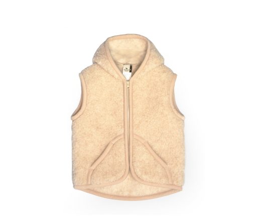 Alwero - Bodywarmer Robby, Biowolle, ENGLISH TEA – Bild 3