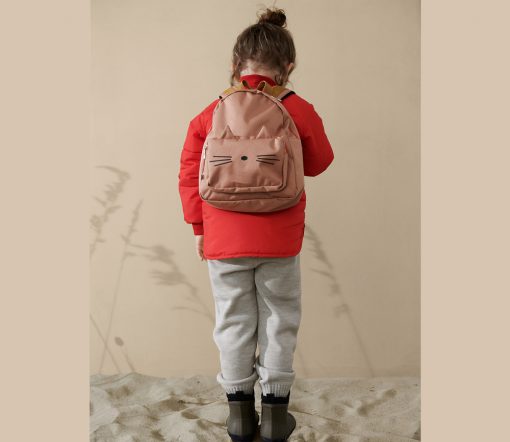 Liewood - Kinderrucksack "Allan Cat", Tuscany Rose Multi Mix – Bild 4
