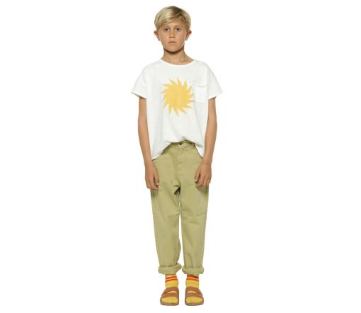 PiuPiuChick - Jeanshose, Khaki, Unisex – Bild 2