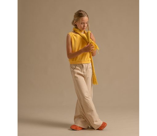 LongLiveTheQueen - Terry Top, Yellow, Biobaumwolle – Bild 3