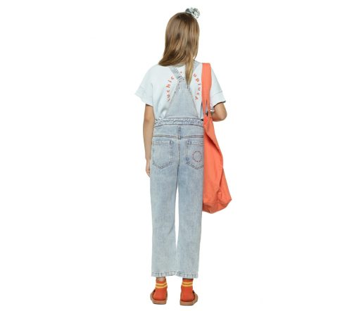 PiuPiuChick - Jeans Latzhose, blue denim – Bild 4