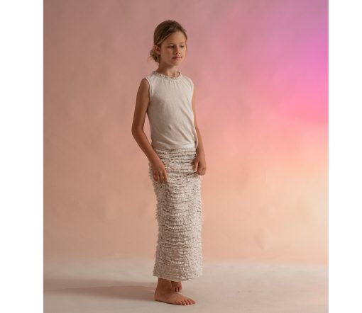 LongLiveTheQueen - Tanktop, Off White, Biobaumwolle – Bild 2