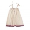 LongLiveTheQueen - Kleid, Milkwhite, Leinen