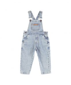PiuPiuChick - Jeans Latzhose, blue denim