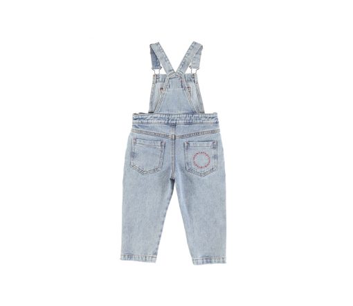 PiuPiuChick - Jeans Latzhose, blue denim – Bild 3