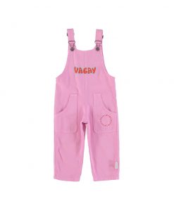 PiuPiuChick - Jeans Latzhose "Vacay", Lavendel (8J.)