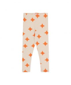 TinyCottons - Leggings "SPARKLE", toast, Biobaumwolle