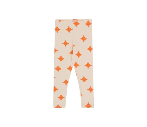 TinyCottons - Leggings "SPARKLE", toast, Biobaumwolle