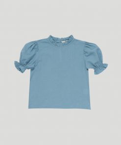The New Society - Bluse "NATALIA", Nebbia, Biobaumwolle