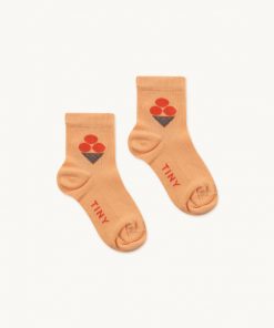 TinyCottons - Socken "ICE CREAM", papaya