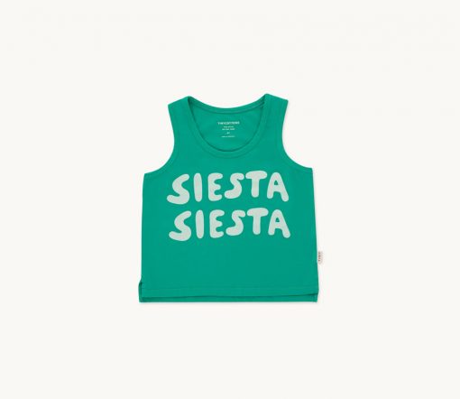 TinyCottons - Tank Top "SIESTA", deep green, Biobaumwolle – Bild 2