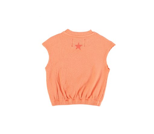 PiuPiuChick - T-Shirt, coral, Biobaumwolle – Bild 2
