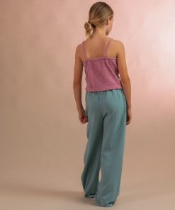 LongLiveTheQueen - Terry Sommer Top, Warm Pink, Biobaumwolle