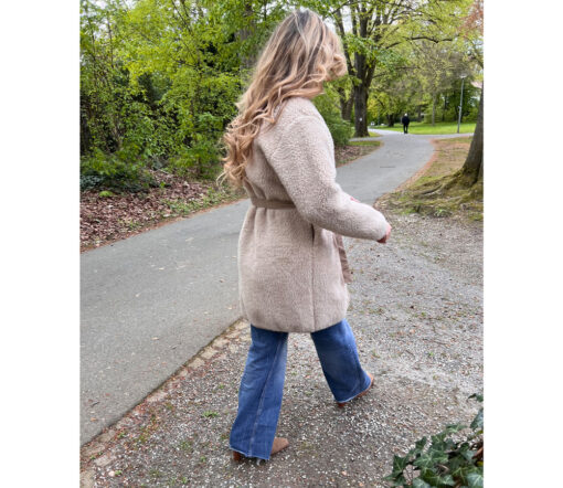 Alwero - Jacke ARANGA WOOL, Beige, Biowolle – Bild 4
